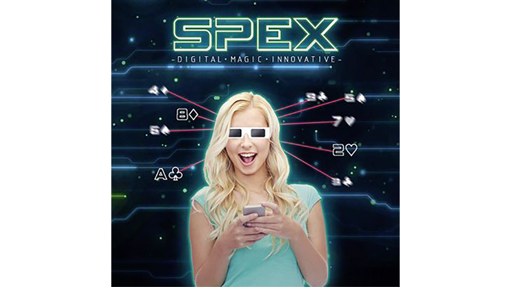 SPEX GLASSES (8 of Diamonds Version) by Magic Dream - Trick
